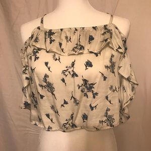 Floral crop top